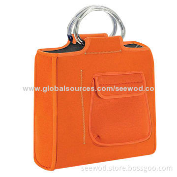 Neoprene tote cooler bag